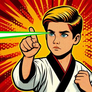 Karate helps kids develop laser focus